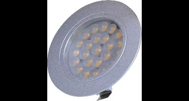 ProPlus Inbouwspot - 24 leds - 12V - 220 lumen - Ø 65 mm - 3000K