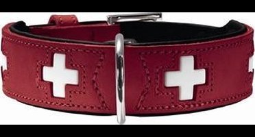 Hunter Hondenhalsband Swiss Rood Maat 65