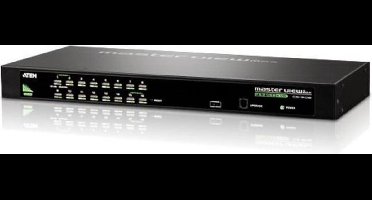 Aten CS1316-AT-G 16-poorts Kvm Schakelaar Zwart