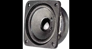 Visaton FRS 7 S - 8 Ohm 2.5 inch 6.5 cm Breedband-luidspreker 8 W 8 Ω Zwart