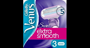 Gillette Venus Swirl Extra Glad Scheermesjes Vrouwen - 3 stuks