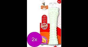 Nylabone Durachew Bone Souper Xl - Hondenspeelgoed - 2 x Wit