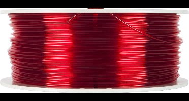 Verbatim 55062 3D Printer Filament PET-G 2.85mm 1Kg Rood Transparant
