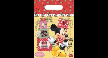 Minnie's Cafe - Minnie Mouse uitdeelzakjes - 6 stuks