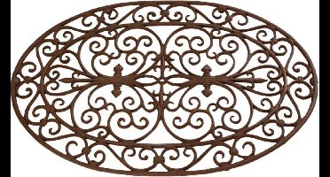 Deurmat Ovaal - Victoriaanse Stijl - 74 x 48.5cm