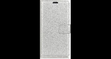 Shop4 - Samsung Galaxy A9 (2018) Hoesje - Wallet Case Business Zilver