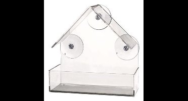 Trixie - Raamvoederhuis - Transparant - Kunststof