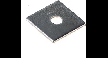 GB Volgplaat sendzimir verzinkt m16 50 x 50 x 4mm 84424 (Prijs per stuk)