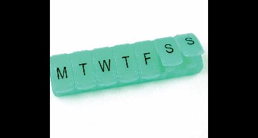 Comforthulpmiddelen Pillendoos 7 dagen normaal