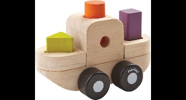 Plan Toys vormenpuzzel Sorting Puzzle Boat 5432