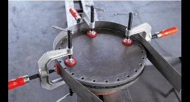 Bessey lijmtang, driespindelig 0-80 mm kantentang - KT8-3