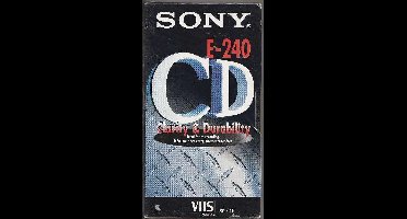 Sony E-240d CD VHS videoband (1 stuk)