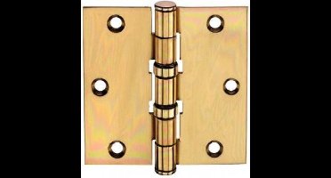 BSW Kogellagerscharnier messingprofiel 89x89mm   bb 802sr