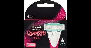 Wilkinson Sword Quattro for Women Bikini Scheermesjes - 3 Stuks