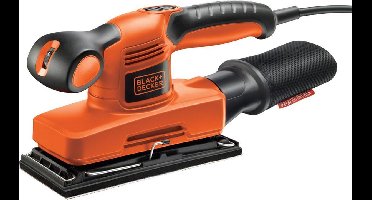 BLACK+DECKER 240W Schuurmachine. 1/3 vel. met variabele snelheid - KA320EKA-QS