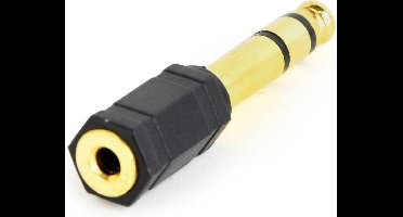 Gembird A-6.35M-3.5F geluidsadapter voor camera's Passief Audioadapter