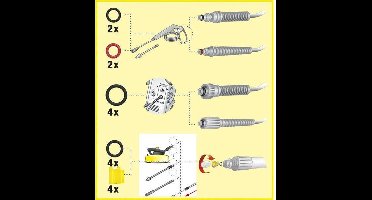Kärcher Home & Garden Kärcher 2.640-729.0 Set reserve-O-ringen Geschikt voor merk: Kärcher 1 stuk(s)
