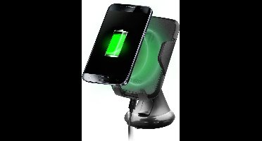 SBS Mobile Dashboard Autohouder 6 Inch / Qi Lader 5W - Zwart