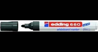 Markeerstift Edding 661 Whiteboard Zwart 10 Stuks
