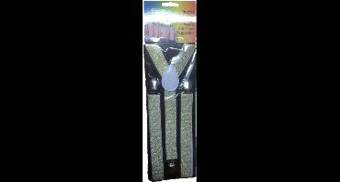 Witbaard - Bretel - Goud - Glitter