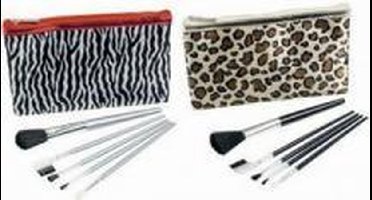 Make up kwast - Brush - Borstel - Foundation - 5 stuks