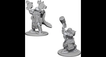 Dungeons and Dragons Nolzur's Marvelous Miniatures: Dwarf Cleric, Male