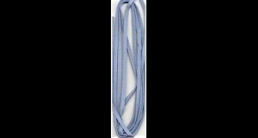 Imitatie leren Veter Lichtlblauw 5mm x 2mtr