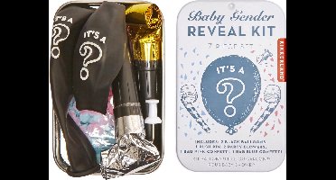 Kikkerland Gender reveal kit - Babyshower