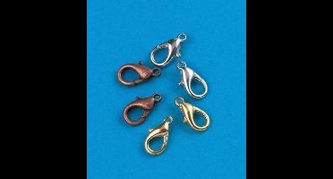 Karabiner Antraciet 12 millimeter 5 Stuks