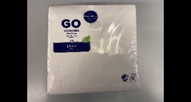 Duni Servet wit 2 laags 125 stuks