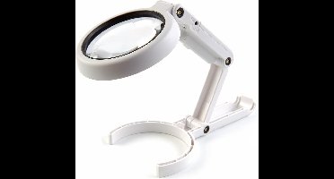 75 mm Luxe Hand loupe / Loep Met LED Verlichting (USB)