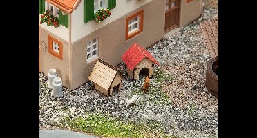 Faller - Hondenhokken - modelbouwsets, hobbybouwspeelgoed voor kinderen, modelverf en accessoires