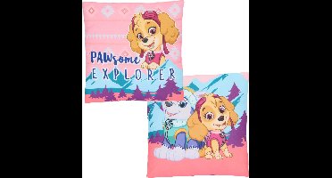 Paw Patrol Kussen Gevormd - 38 cm - Polyester - Roze