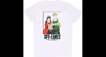 T-Shirt met Korte Mouwen Spy X Family Full Of Surprises Wit Uniseks - L