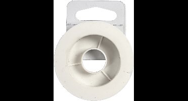 CC Elastisch Draad Plat 1 mm Transparant 10 m