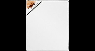 Creativ Company canvas schilderdoek 24x30 cm katoen wit.