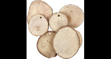 Creativ Company Houten Schijven 5-7 cm 22 stuks