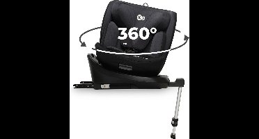 Kinderkraft I-360 I-SIZE Autostoel – 40-150 cm – Met Isofix – Groep 0/1/2/3 – Tot 12 Jaar – Zwart