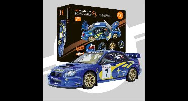 IXO Collections Modelbouwpakket Auto - 013 Subaru Impreza WRC 2003 Rallye Car Metalen - 1:8 - Modelbouw