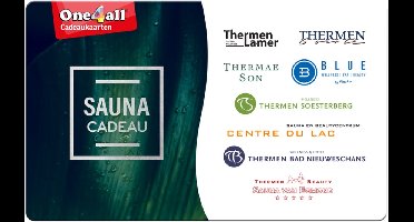 SaunaCadeau - Cadeaubon - 50 euro + cadeau-envelop