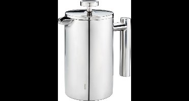 Cafetière/French Press, RVS, Dubbelwandig, 1 L, 20 jaar garantie - GEFU | GUSTAVO