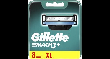 Gillette Mach 3 - 8 stuks - Scheermesjes - Voordeelverpakking 12 stuks