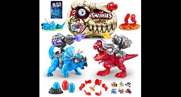 ZURU - Smashers - Dino Island TRex Battles - Speelfiguur - Red Version