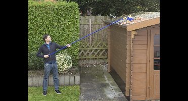 Westfalia Telescopische bezem - Ideaal voor het schoonmaken van dakgoten