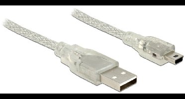DeLOCK USB-kabels 1.5m, USB2.0-A/USB2.0 Mini-B