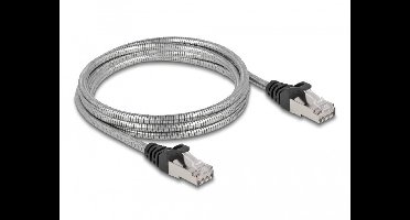 RJ45 kabel Cat.6A U/FTP met metalen jas 2 m