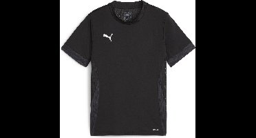 PUMA teamGOAL Matchday Jersey jr Unisex Sportshirt - PUMA Black-PUMA White-Flat Dark Gray