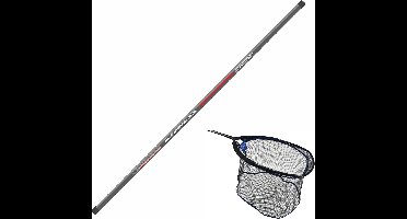 Garbolino Express Put Over Carp Schepnet Steel Zwart 2.90 m