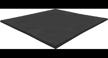 Sportvloertegel zwart - 100x100 cm - 15 mm - EPDM