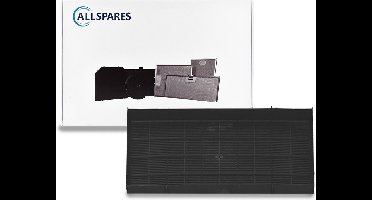 AllSpares Koolstoffilter voor afzuigkappen geschikt voor Pelgrim KF75, 10803112000 / Electrolux Turboair 50247270007 (366x182x52mm)